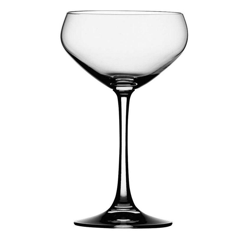 Spedizione gratuita. Set di 4 bicchieri da cocktail/martini da 270 ml.