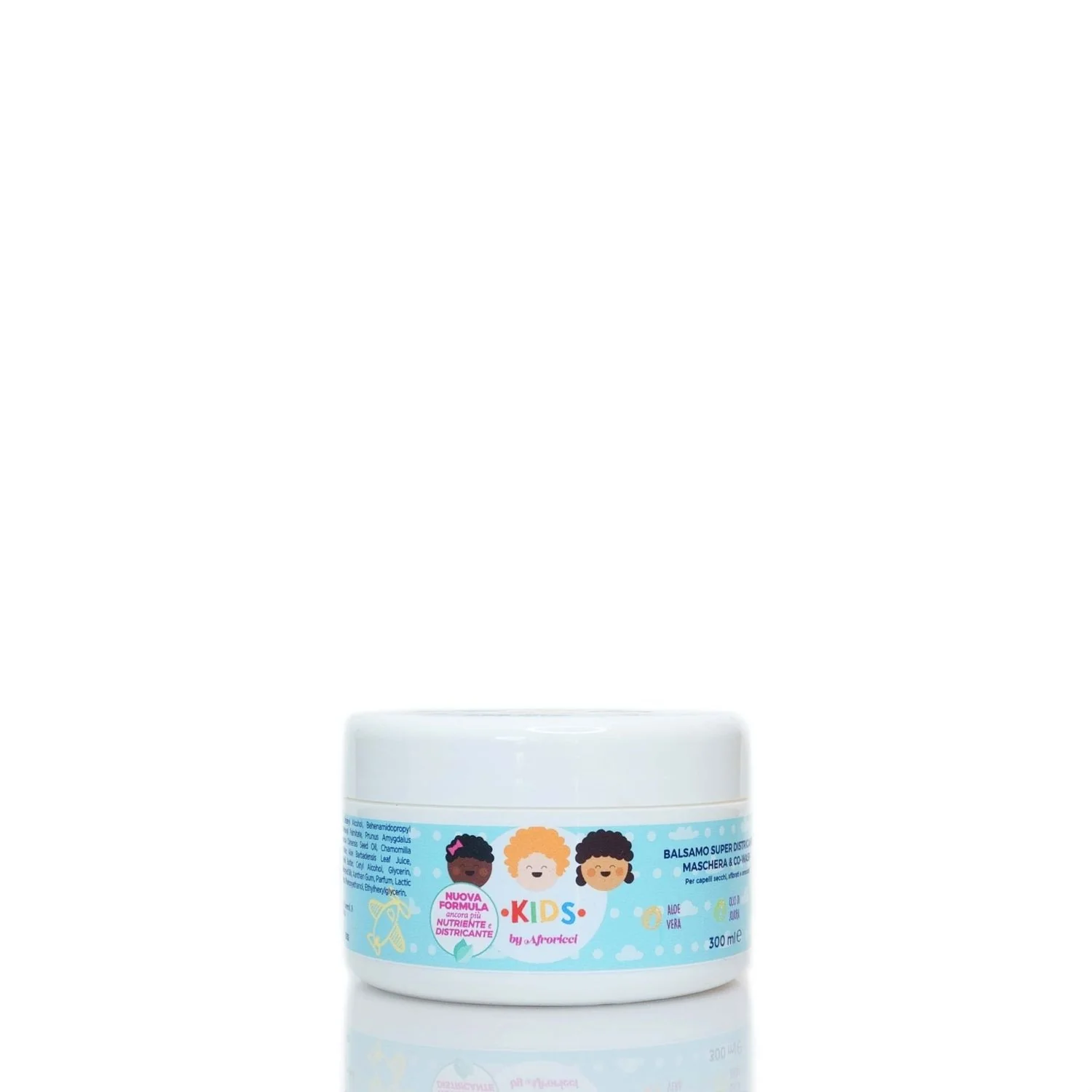 Kids Balsamo Super Districante, Maschera & Co-Wash - Balsamo Idratante Capelli, Prodotti per Bambini, Maschera Idratante Capelli