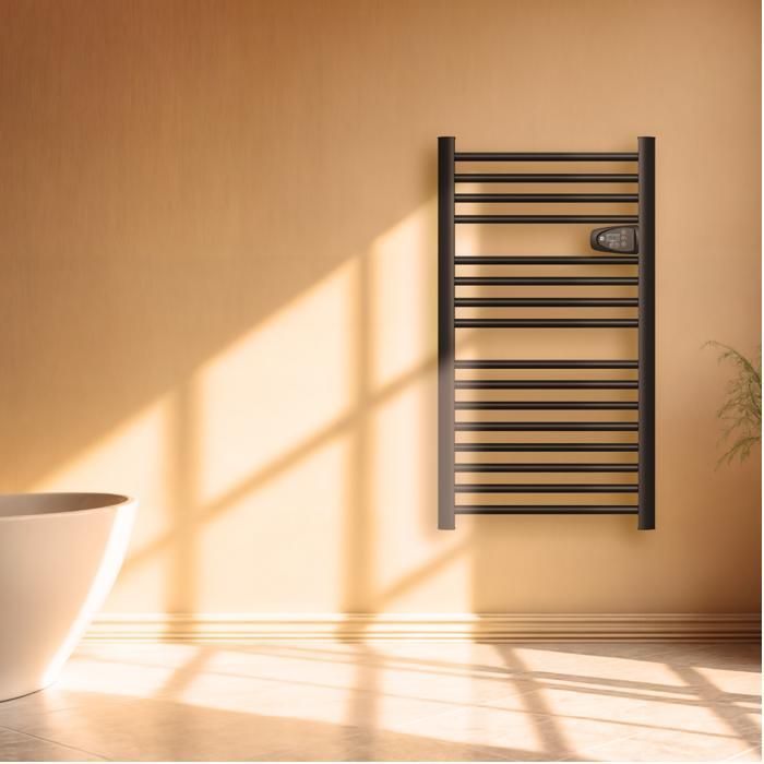 Sèche-serviette électrique sans fluide - BESTHERM - HESTIA 500W - noir