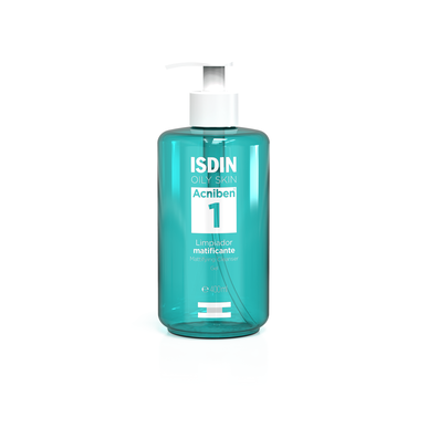 Isdin Acniben 1 Mattgjørende Rensegel for Ansikt og Kropp 400 ml