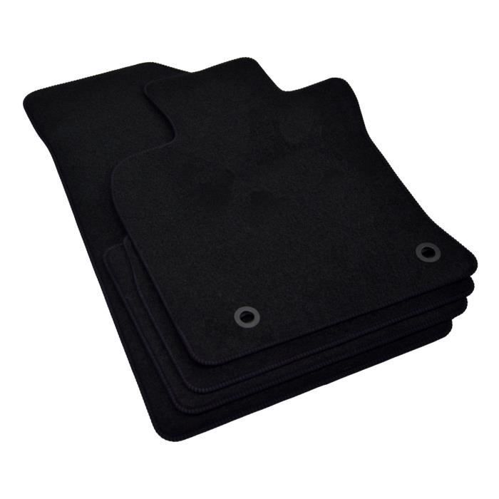 Alfombrillas para el suelo - Toyota - Camry - Negras - 4 piezas - Antideslizantes e impermeables