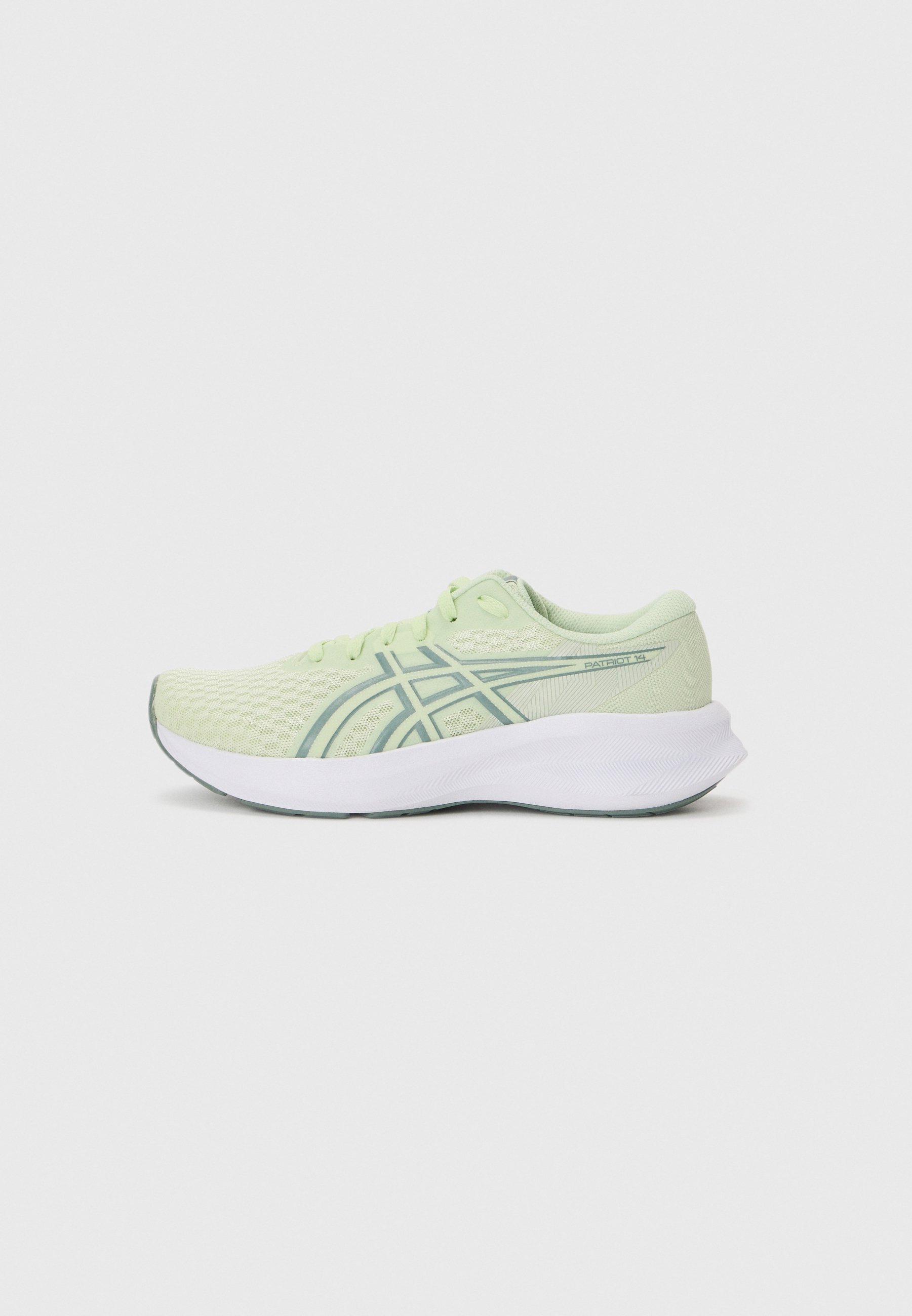 ASICS PATRIOT 14 - Hardloopschoenen voor op de weg - whisper green/monument blue