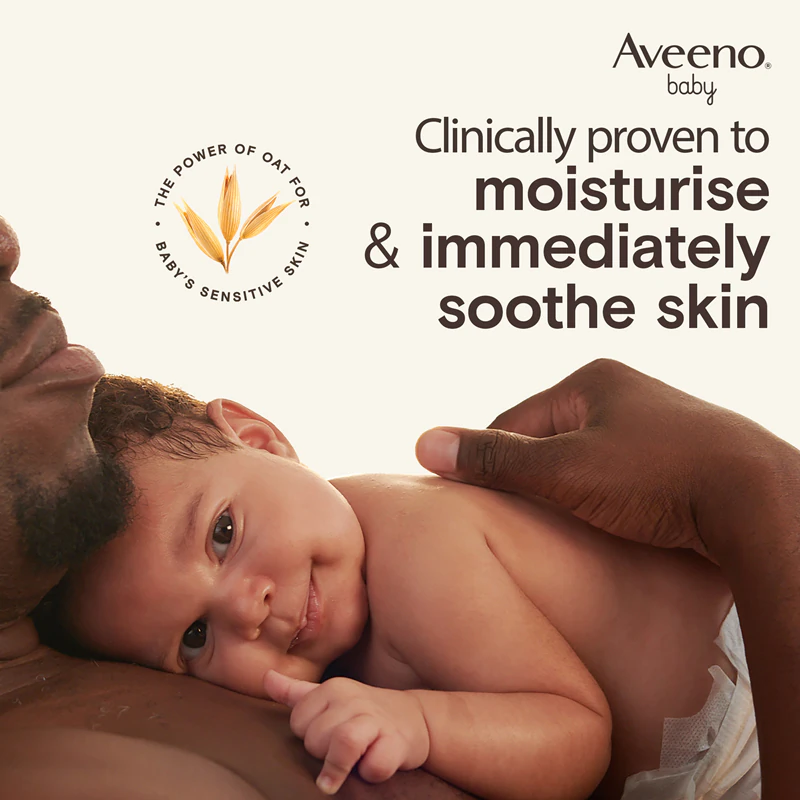 Bálsamo Suavizante Aveeno Baby Dermexa para um Sono Tranquilo