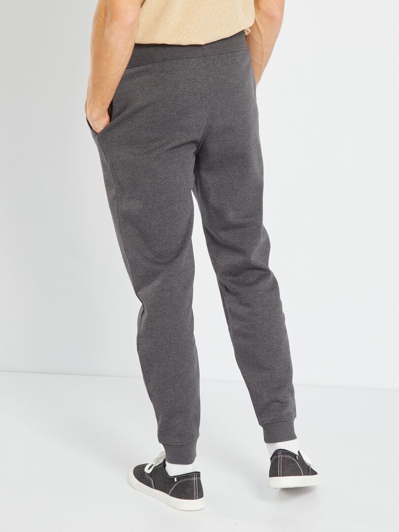 Fleece joggingbroek - GRIJS