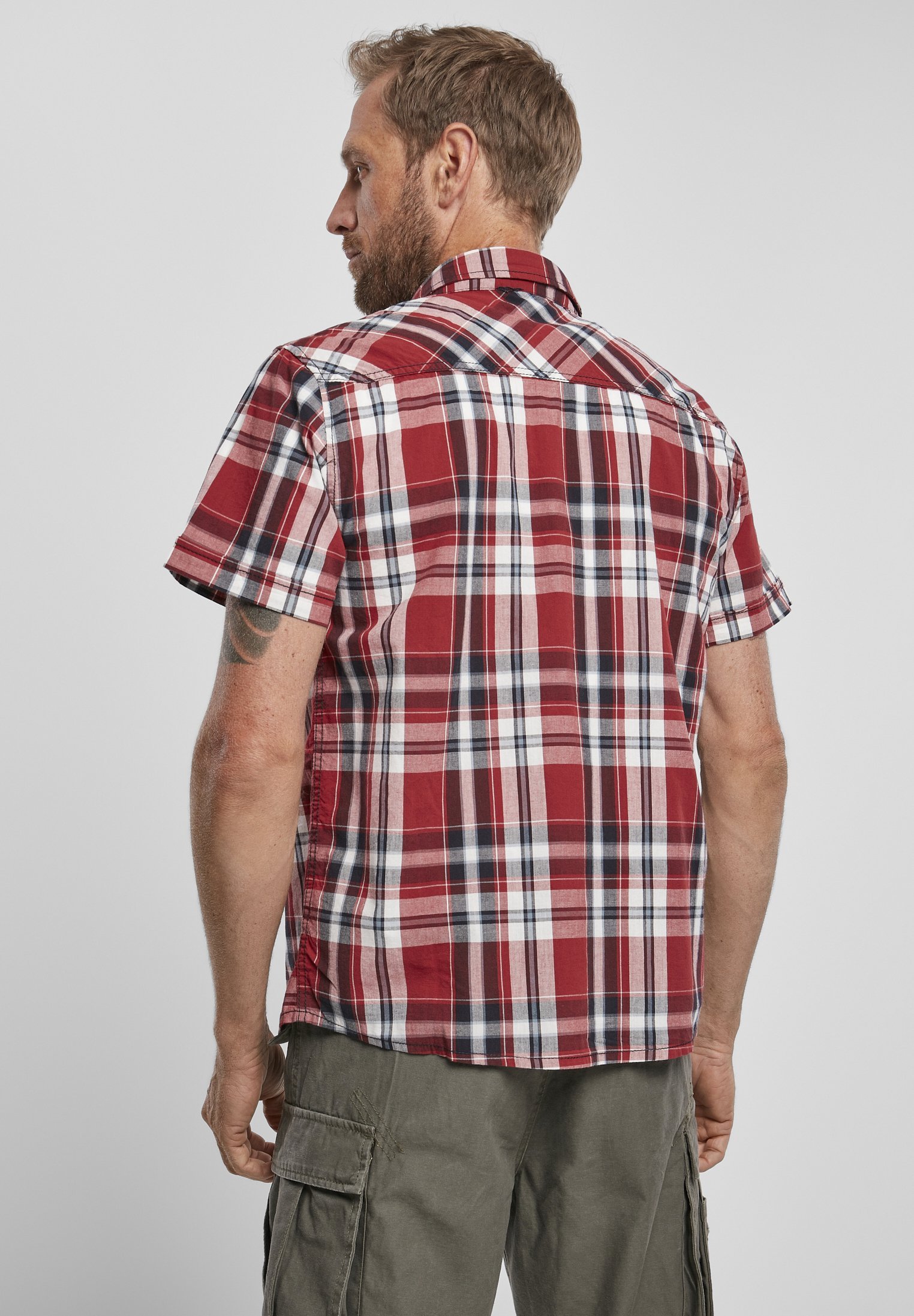 Brandit ROADSTAR - Hemd - rot