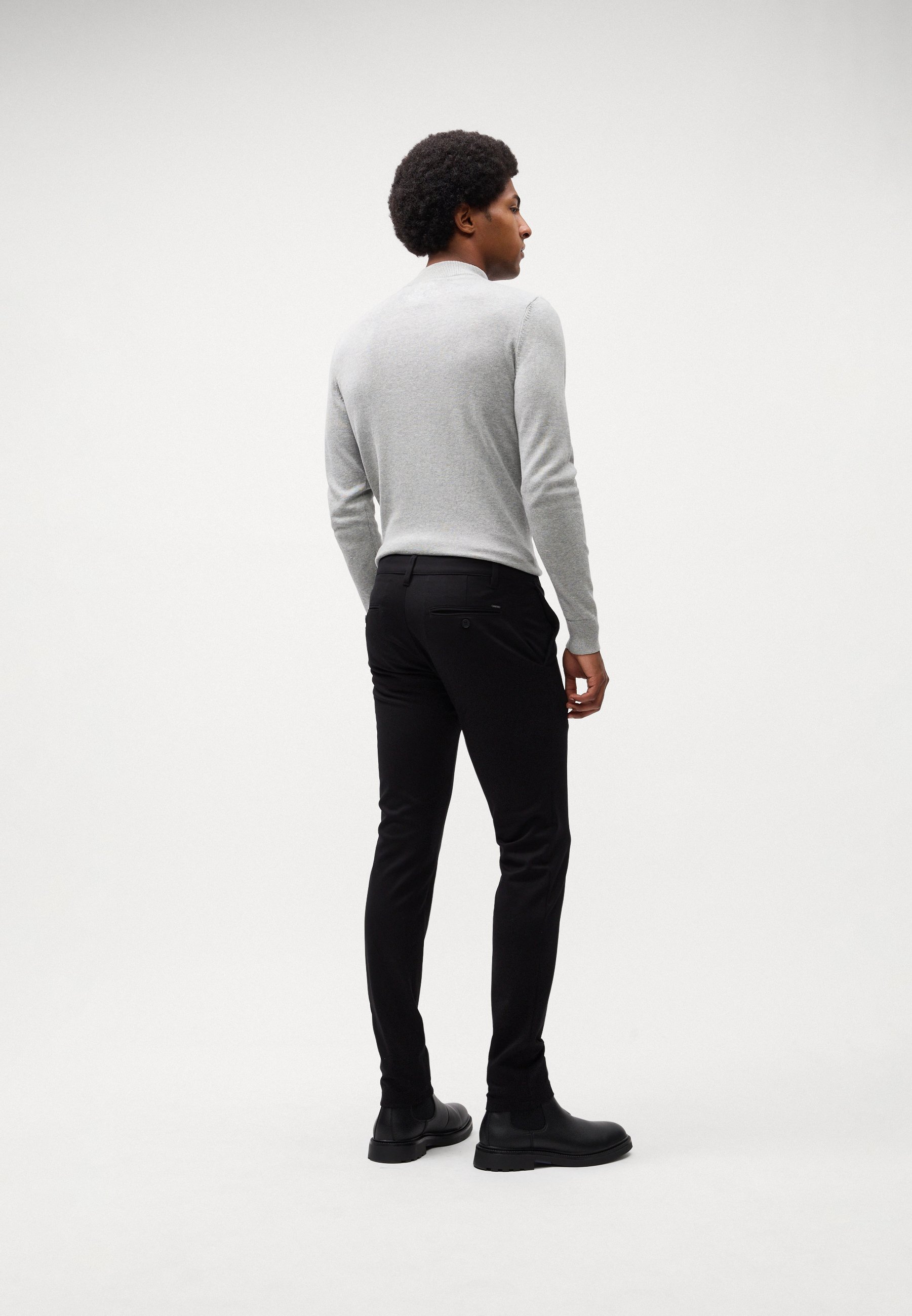 INDICODE JEANS Trousers - black