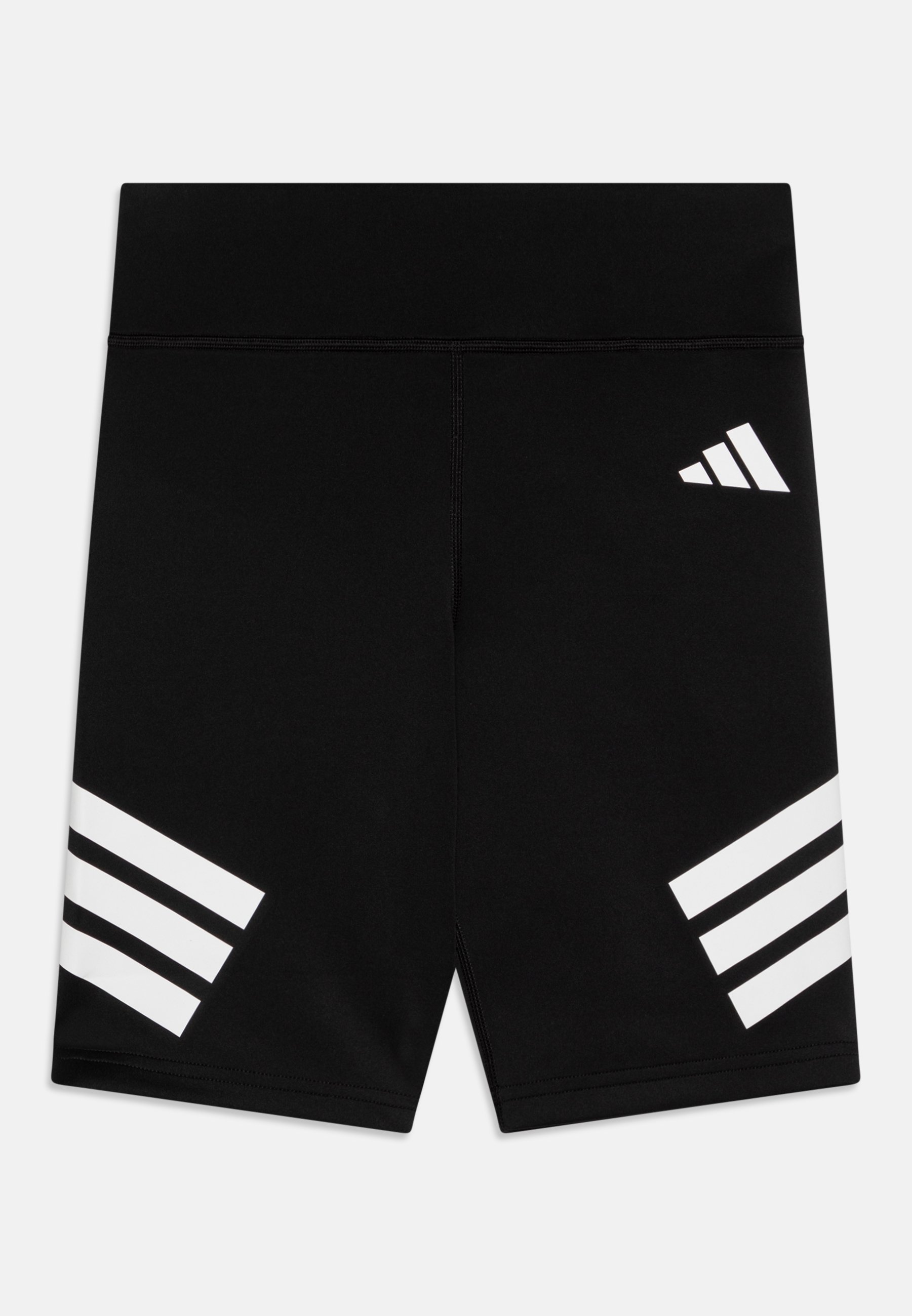adidas Performance ALL SPORTS OPTIME BIKER JUNIOR UNISEX - Leggings - fekete/fehér