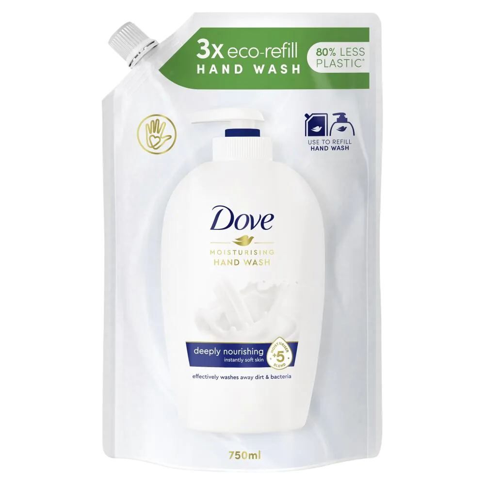 Dove Original Pielęgnujące mydło w płynie, zapas