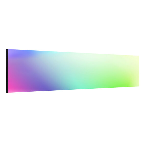 Panou LED Smartes Aris alb+color, 120 x 30 cm