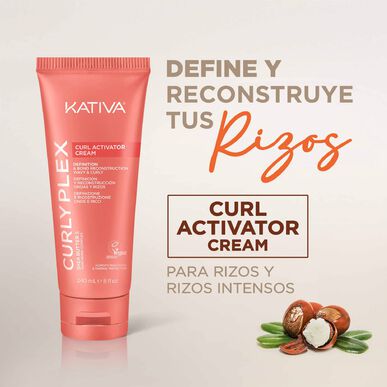 Kativa Curly Plex Curl Activator Cream 240 ml