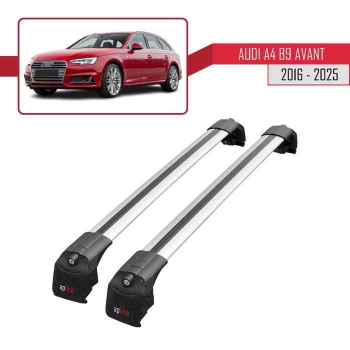 Barras de techo ACE-2 para Audi A4 (B9) Avant 2016-2025 / Gris