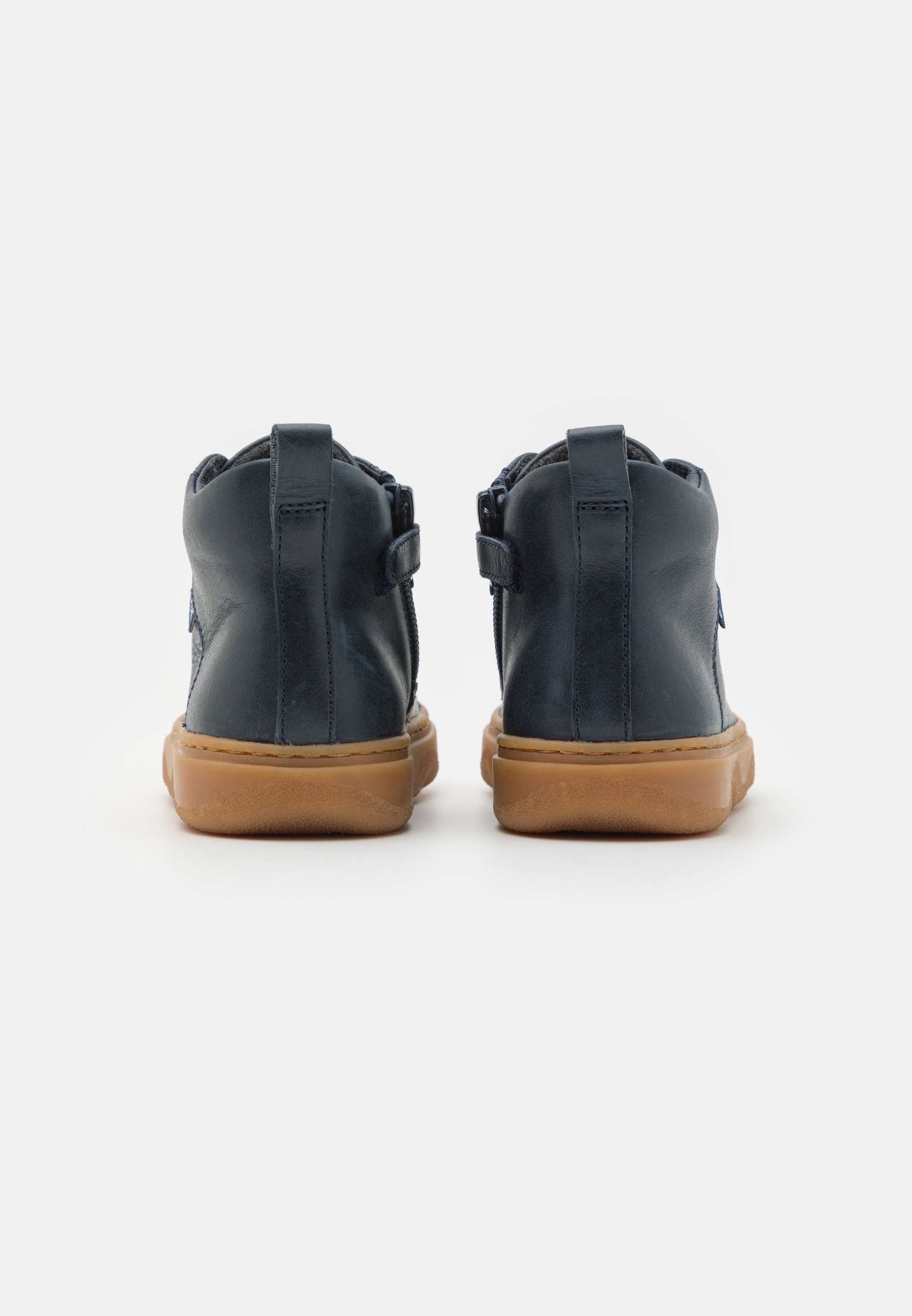 Camper KIDDO - Enkellaarsjes met vetersluiting - marineblauw