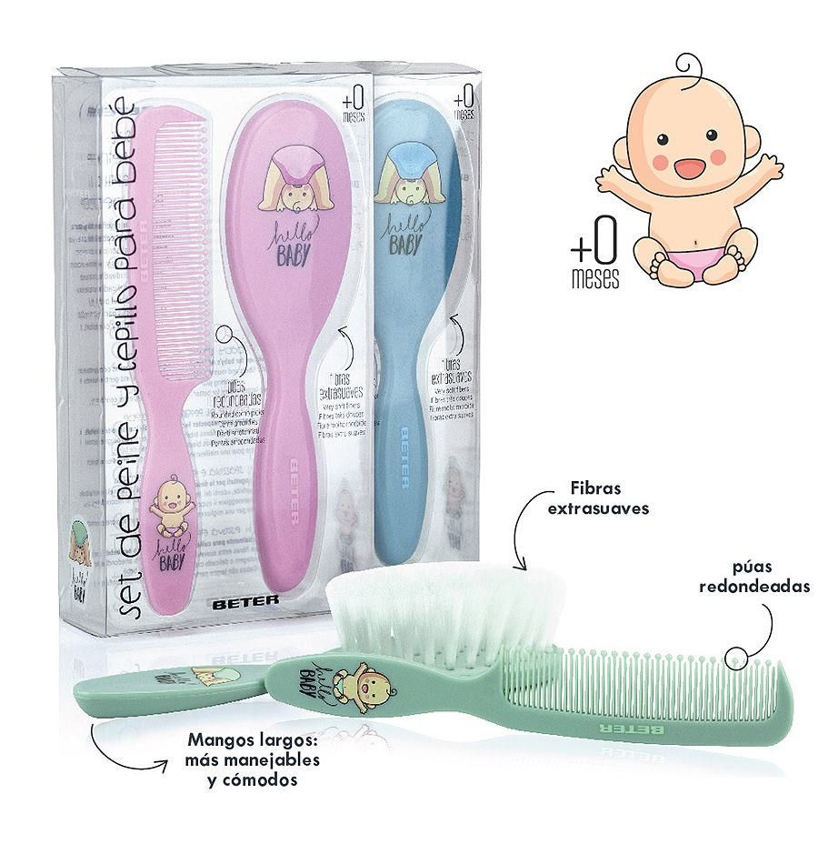 Set češlja i četki za bebe Češljevi i četke za kosu