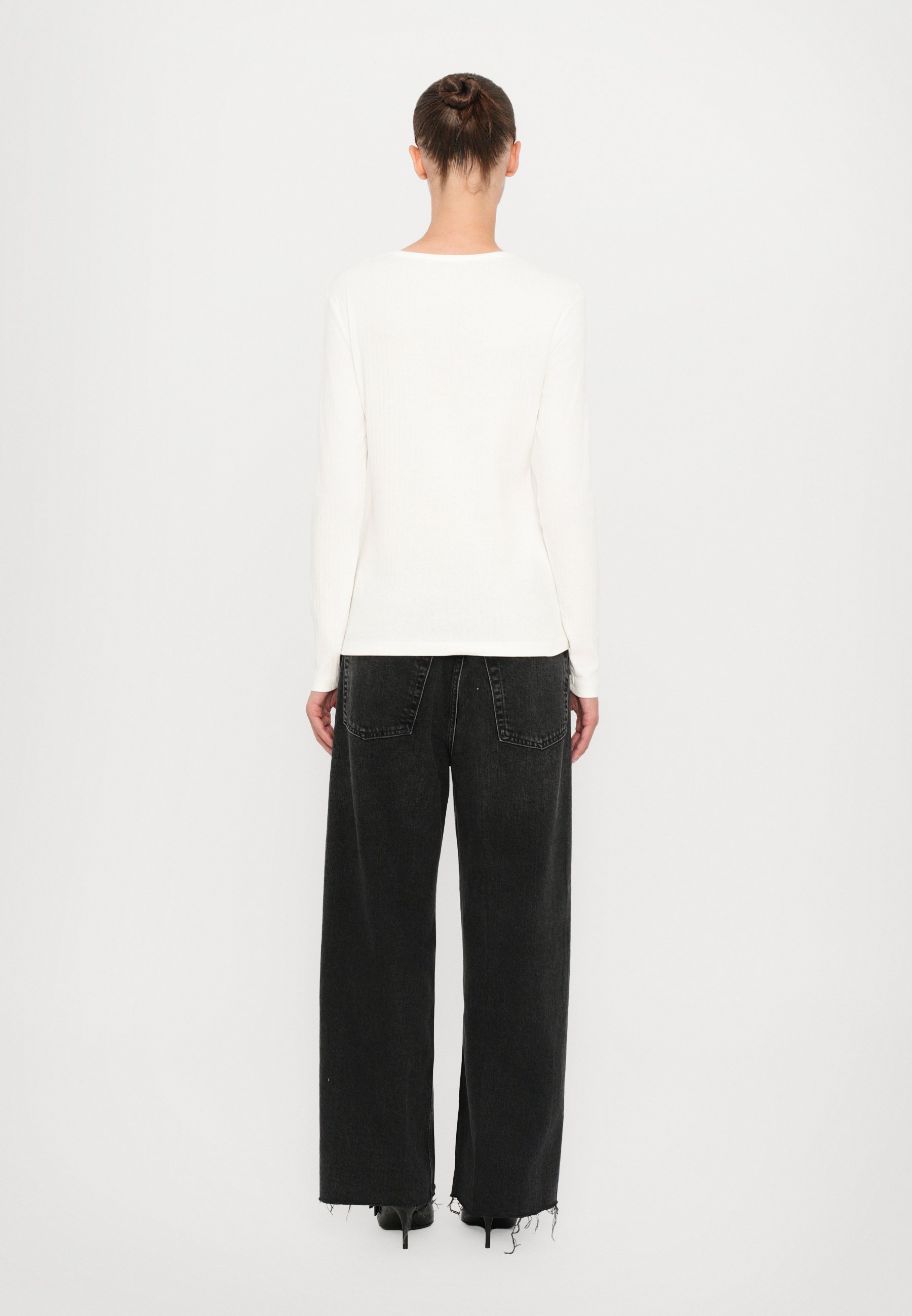 MUNTHE POTE - Maglia a maniche lunghe - bianca