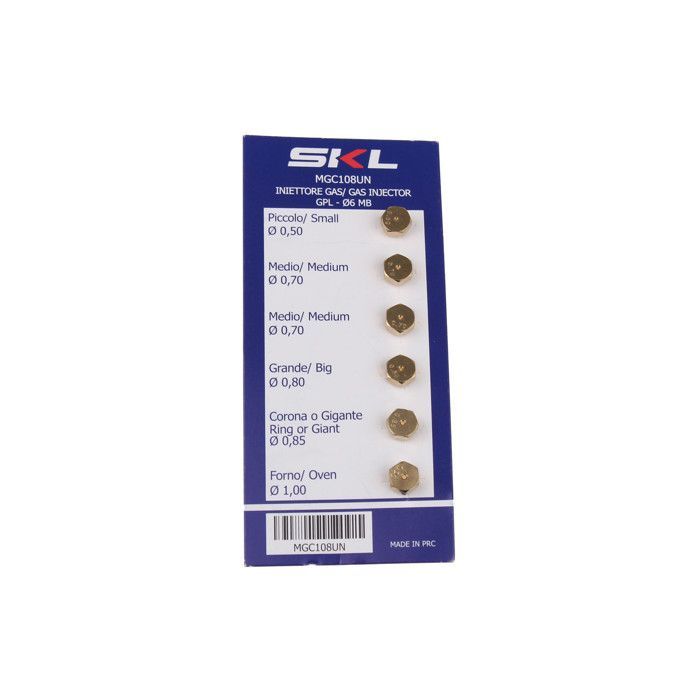 Kit injecteur BUTANE/PROPANE 6 MB Four, cuisinière MGC108UN