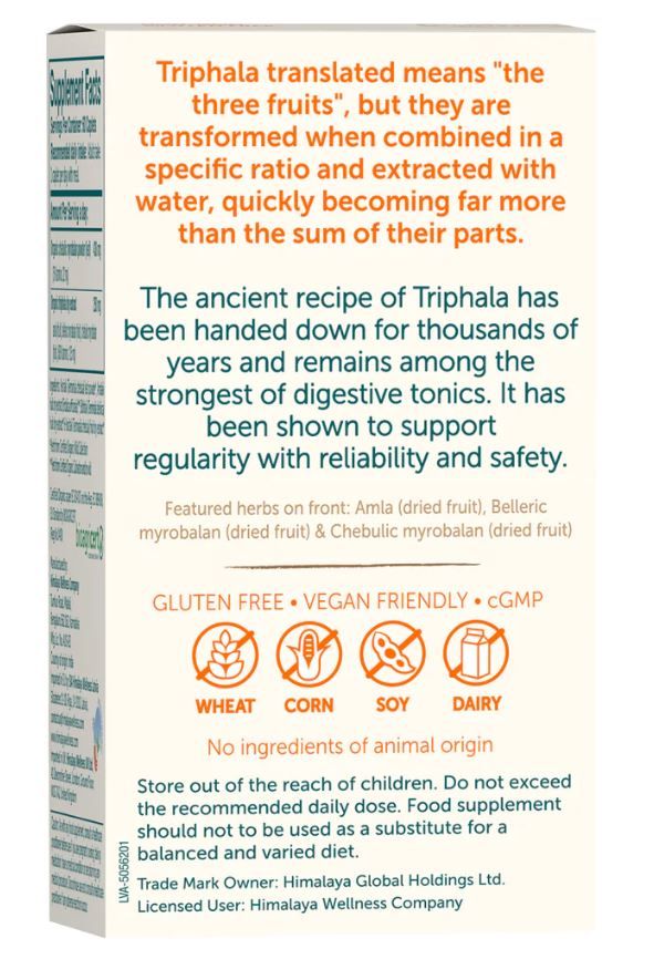Triphala organske kapsule Parapharmacologijski tretmani