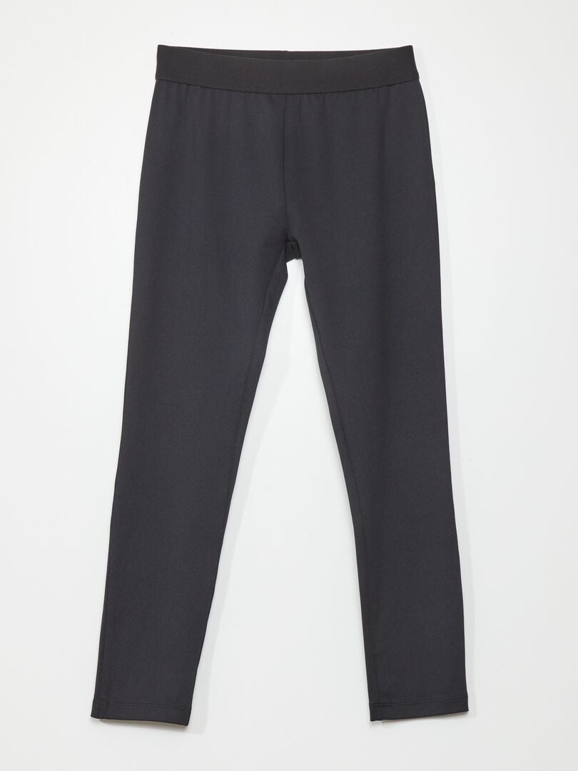 Calça legging de malha - preta