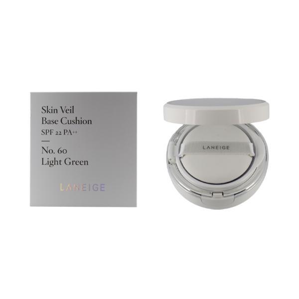 Laneige Skin Veil Base Cushion SPF 22 č. 60 světle zelená