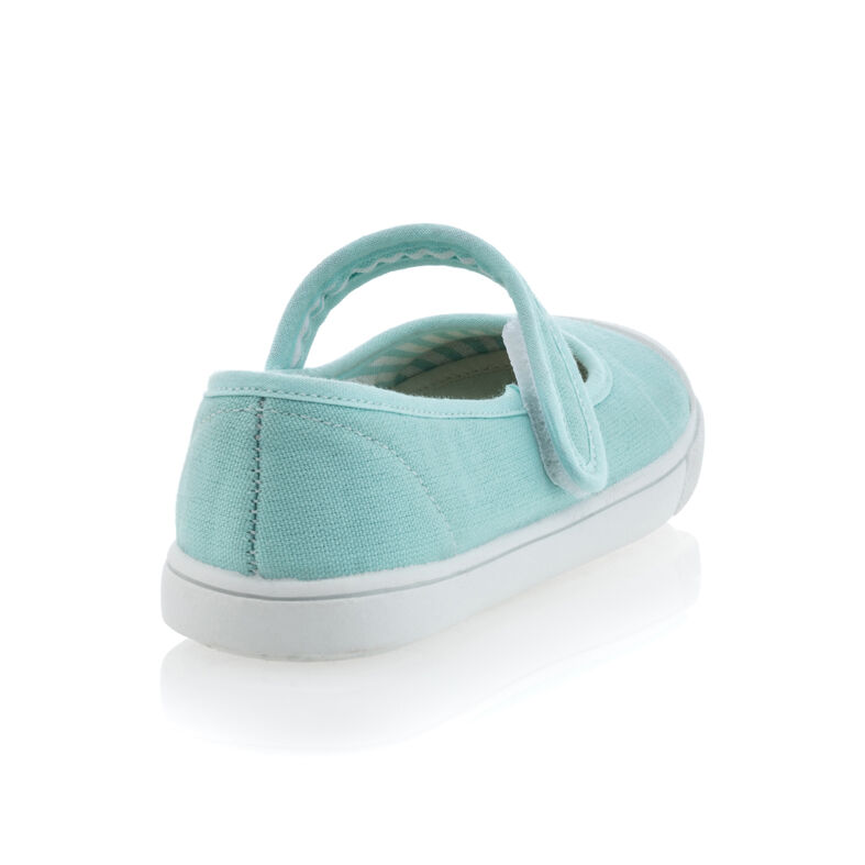 Blå sneakers för flickor