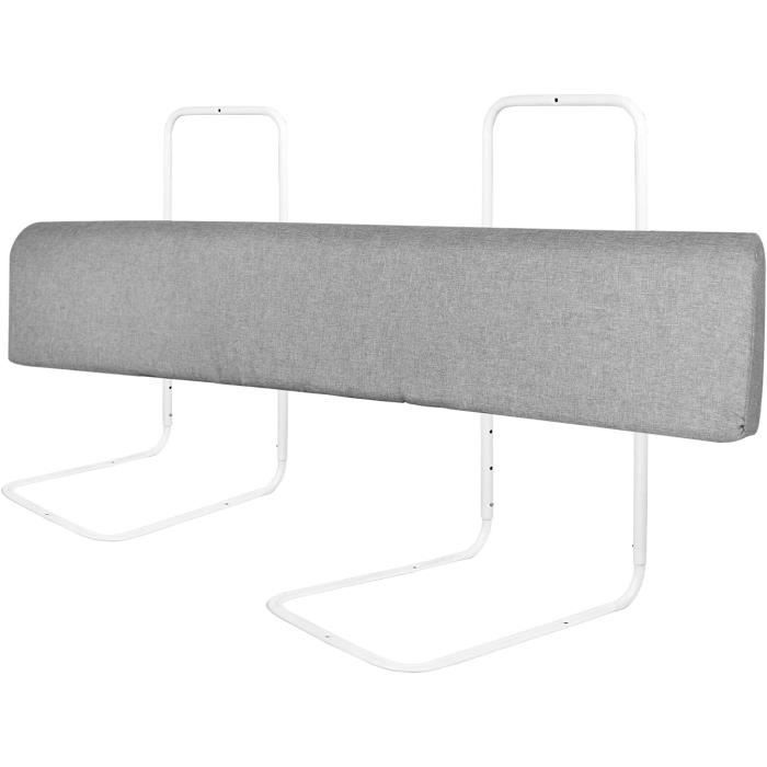 Protetor de queda de cama - NAIZY - 180 cm - Extra longo - Ajustável - 5 posições