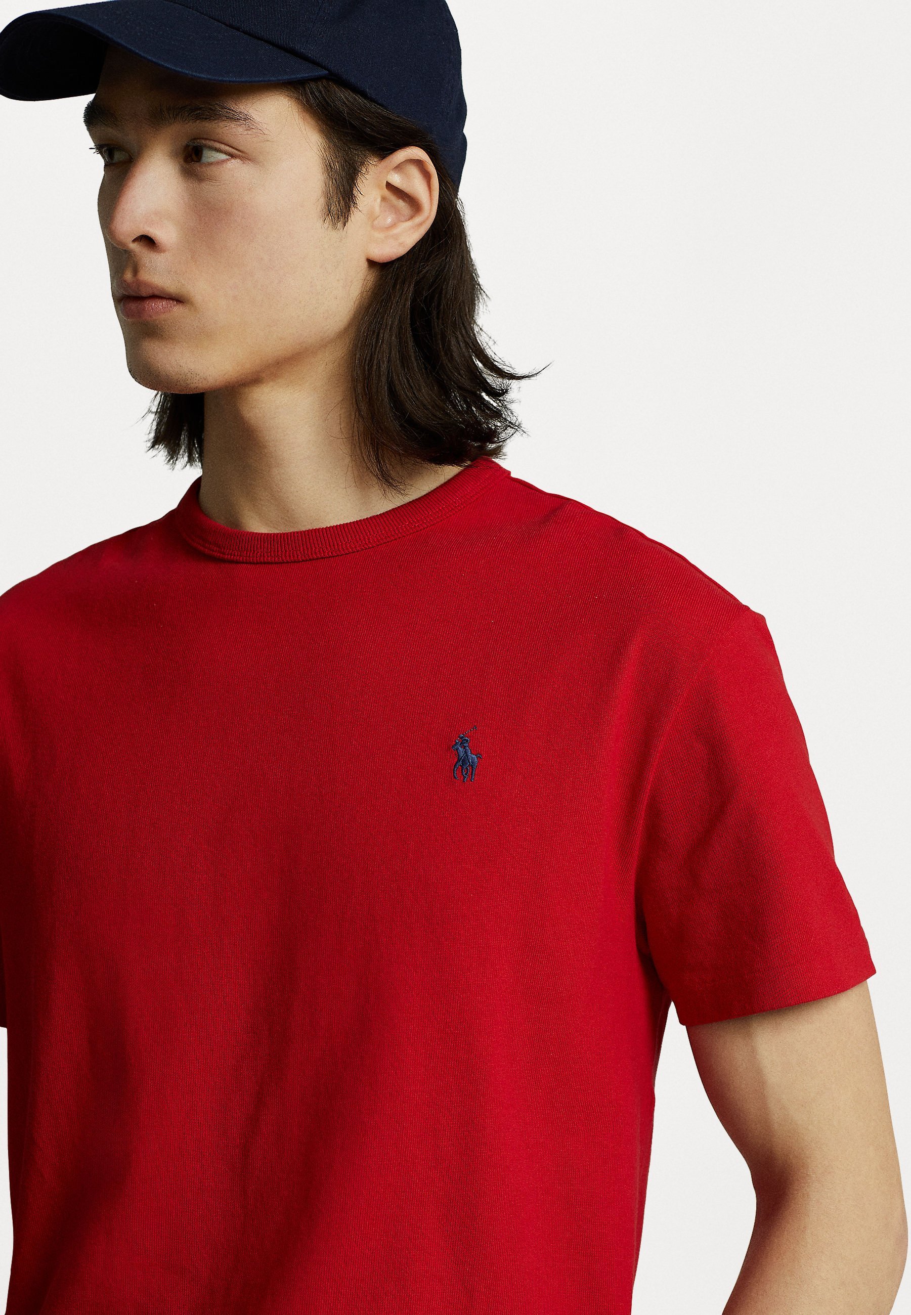 Polo Ralph Lauren CLASSIC FIT HEAVYWEIGHT JERSEY T-SHIRT - Basic T-shirt - red