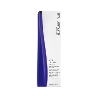 Shu Uemura Yubi Blonde Anti-Brass Purple -shampoo vaaleille tai vaalennetuille hiuksille 300ml