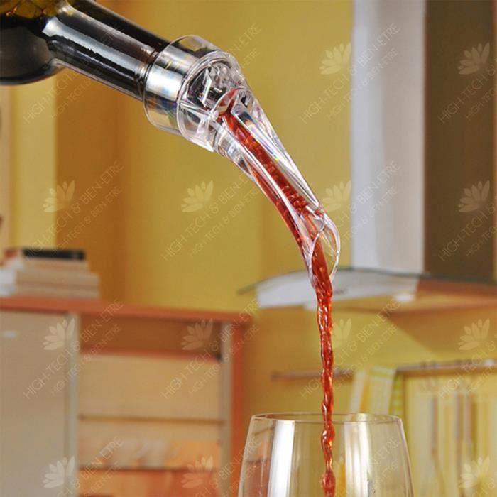 Decantador de vino creativo HTBE®, dispensador de vino rápido, vertedor de corchos, juego de vino con forma de bolígrafo mágico