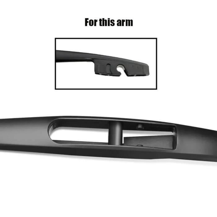 Set of 3 front and rear wiper blades for Suzuki SX4 2006-2020 and SX4 S-Cross 2013-2020
