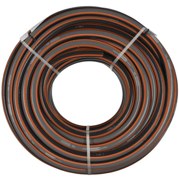 Manguera de jardín GARDENA Comfort FLEX – Longitud 50 m – Ø19 mm – Antienredos y resistente a torceduras – 20 años de garantía (18055-20)