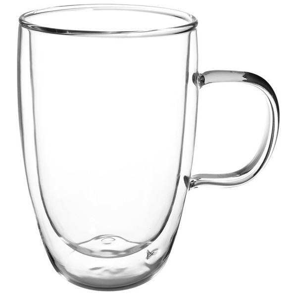 Szklanka termiczna z podwójną ścianką do kawy latte 430 ml