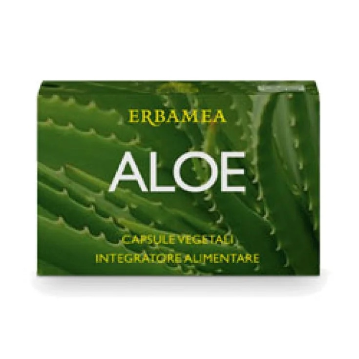 Voedingssupplement met aloë vera, 24 plantaardige capsules