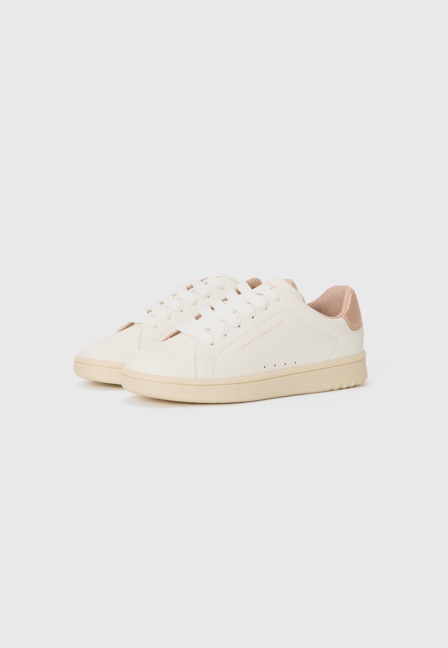 Tommy Hilfiger JACK UNISEX - Sneakers - gebroken wit/roségoudkleurig