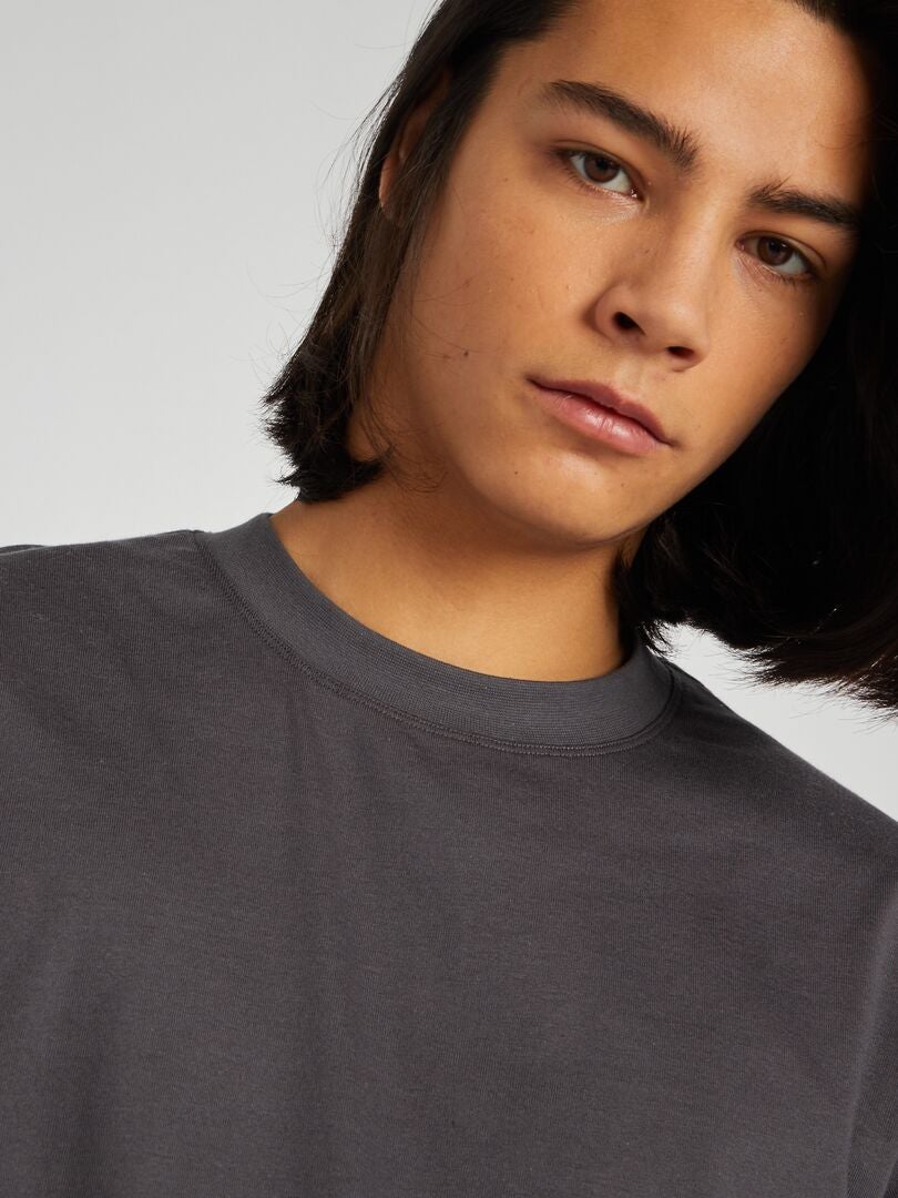 Camiseta de punto - GRIS