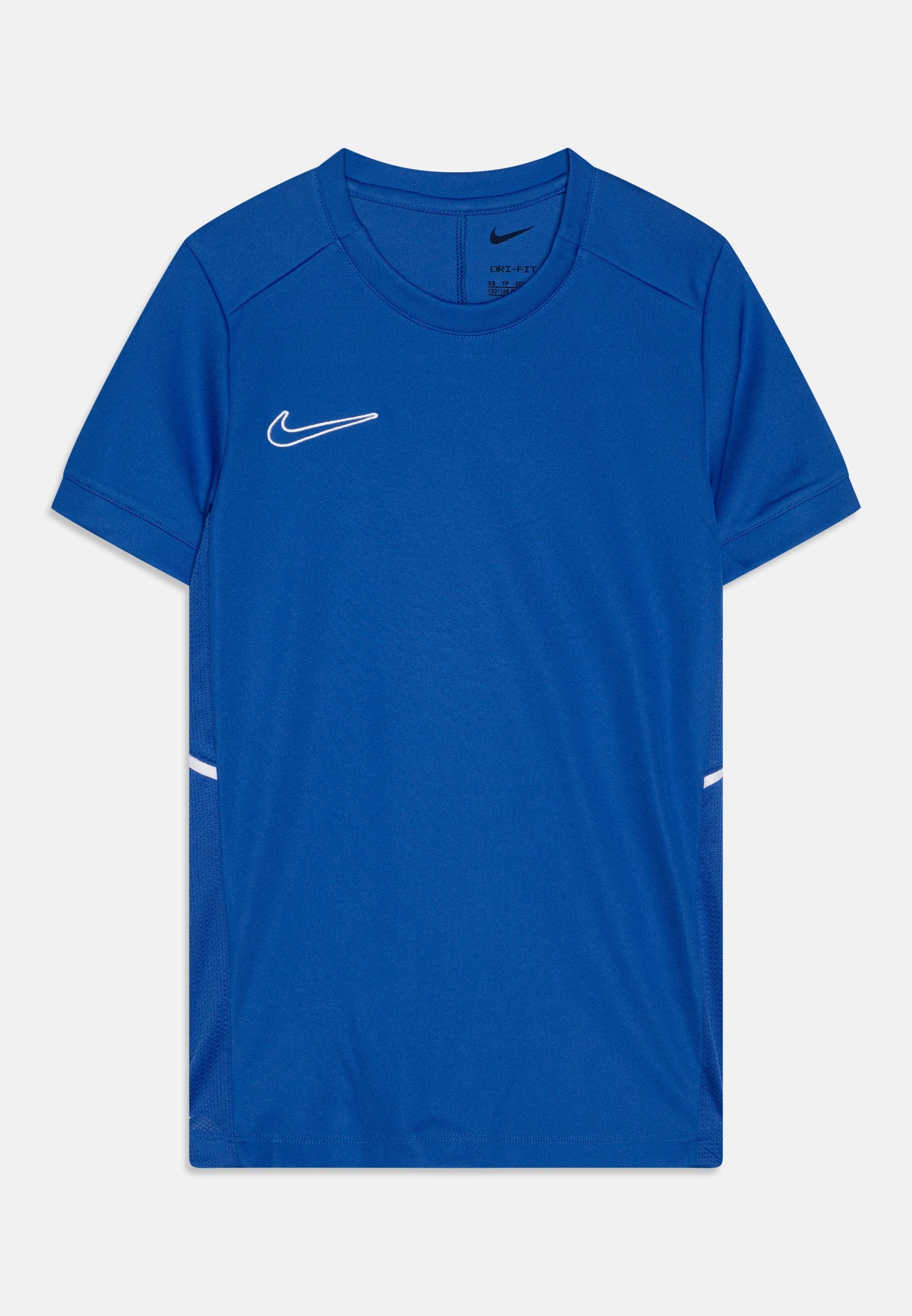T-shirt de sport Nike Performance unisexe - bleu roi/blanc