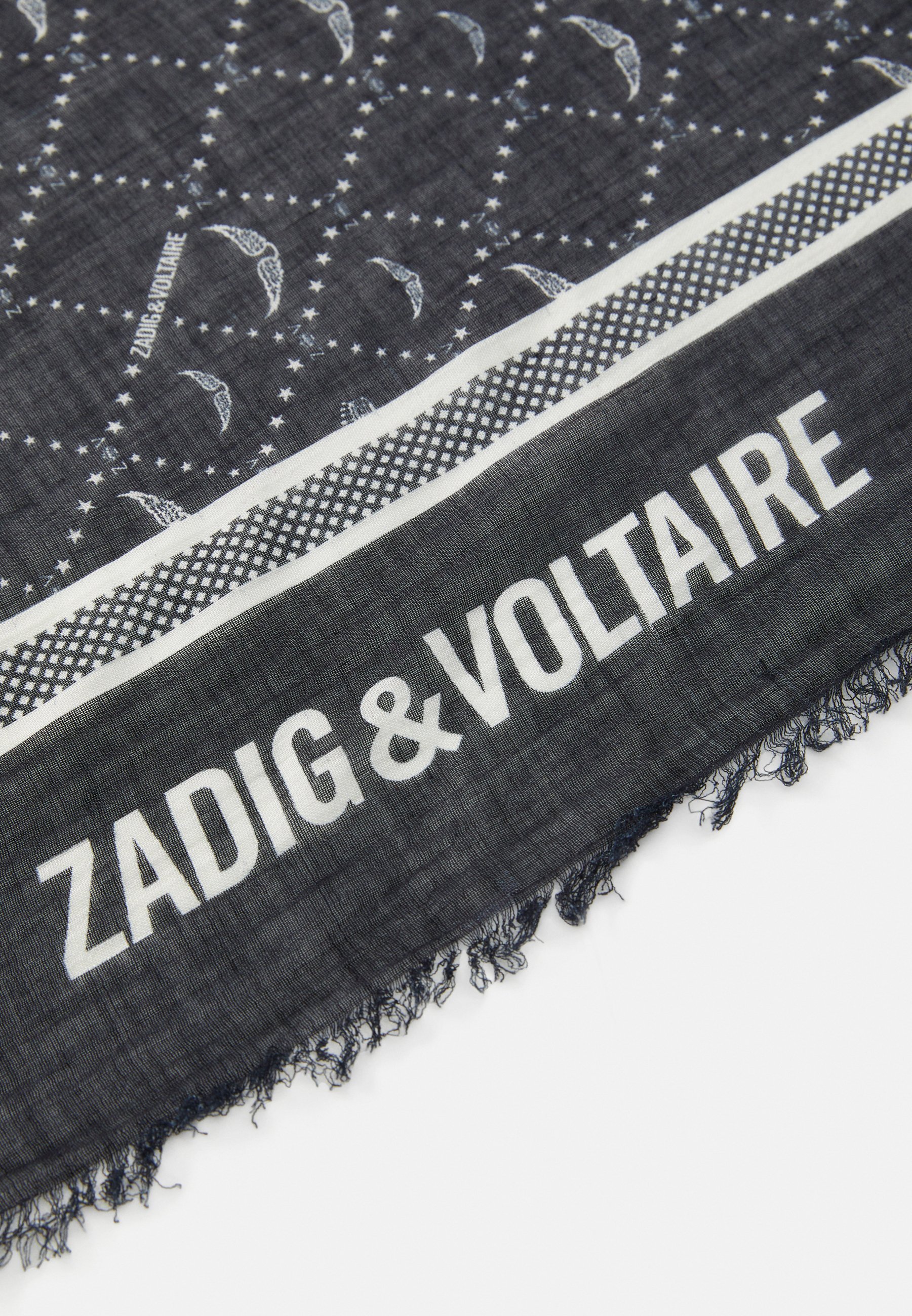 Zadig & Voltaire SCARF UNISEX - Foulard - preto