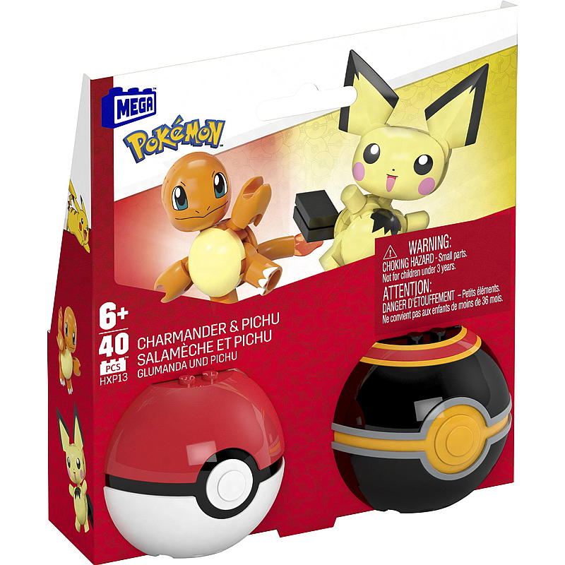 Pokemon Charmander e Pichu Mega Pokemon