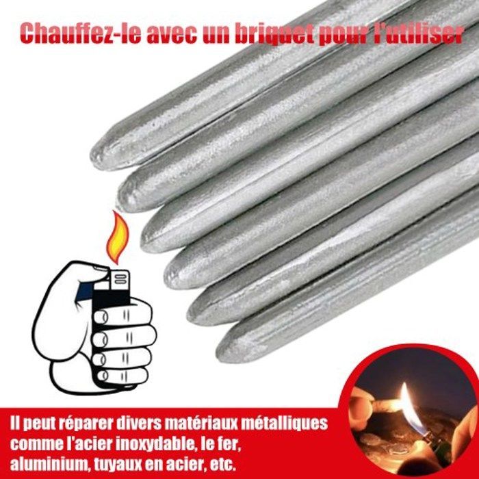 Varillas de soldadura de baja temperatura, herramientas de soldadura de cobre, hierro, aluminio y acero inoxidable para reparaciones domésticas