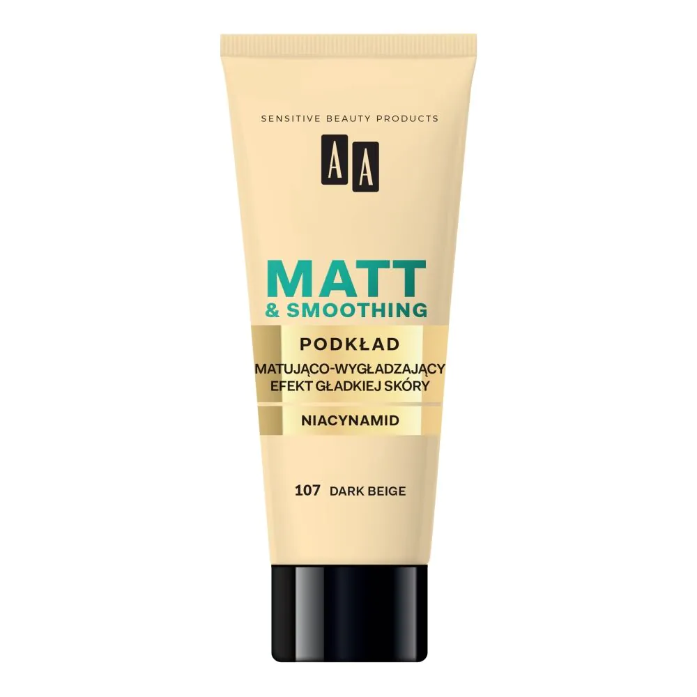 AA Make Up Podkład matująco-wygładzający 107