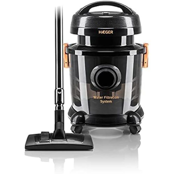 Stofzuiger met stofzak - Haeger - AQUACLEAN 1200 - 1200 W - 9 L - Filter
