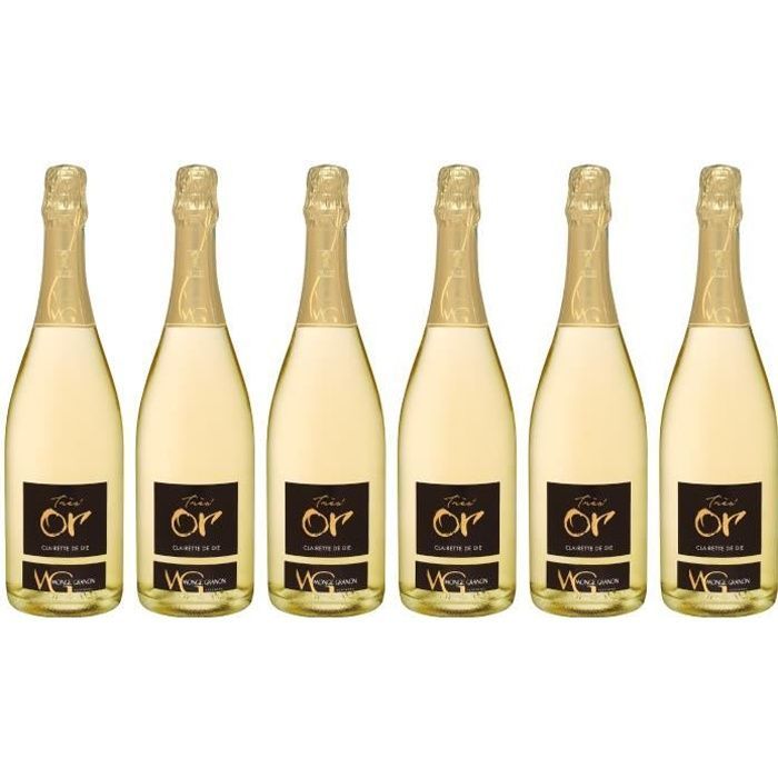 Clairette de Die AOP - Cuvée Très'Or - Lote de 6 botellas de 75 cl