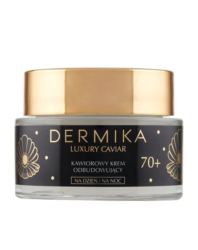 Dermika Luxury Caviar Kawiorowy Krem odbudowujący 70+ dzień/noc