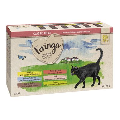 Feringa Classic Meat Menu Pouches Saver Pack 24 x 85g