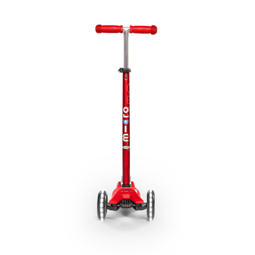  Trottinette enfant Maxi Micro Deluxe LED rouge