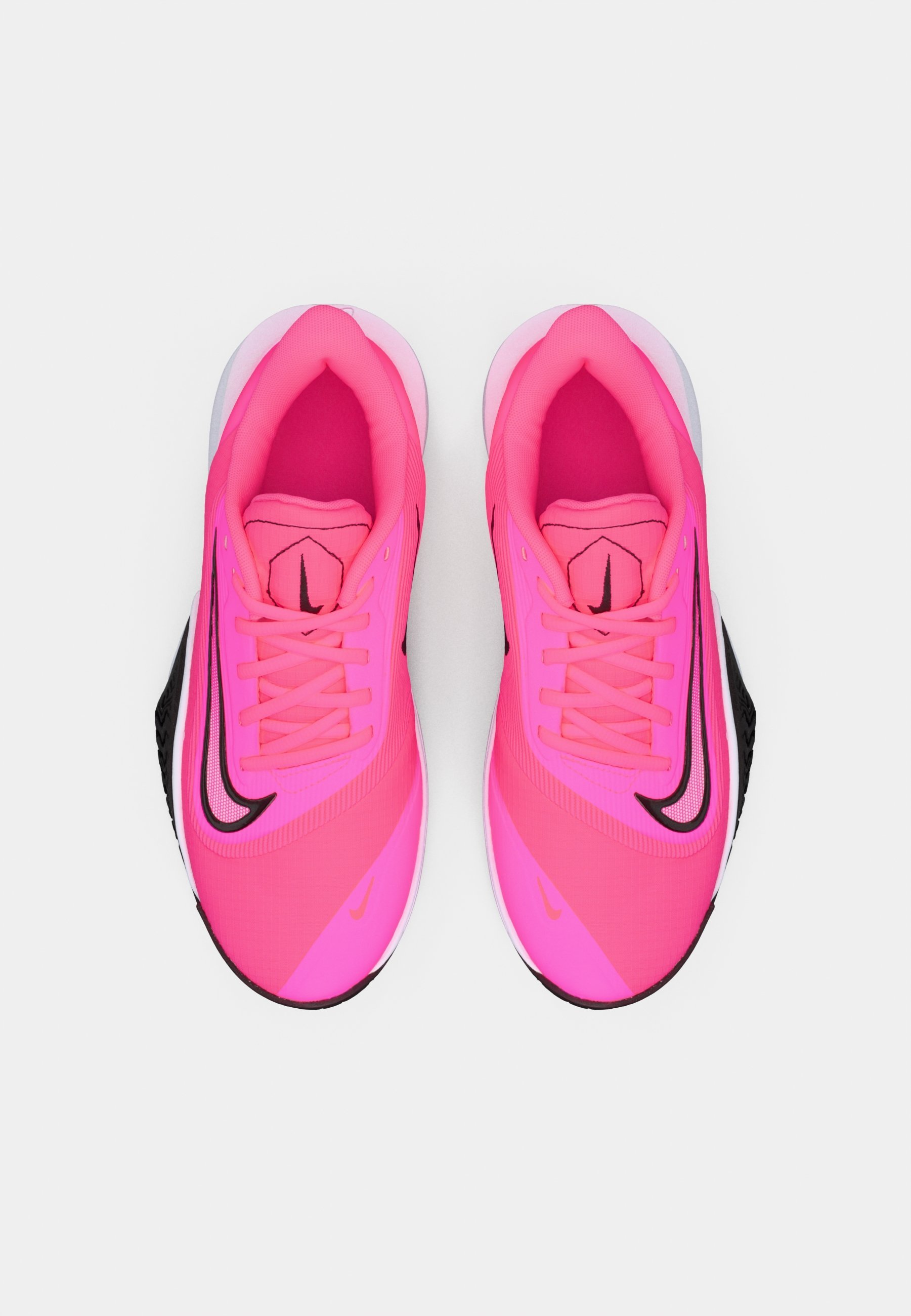 Nike Performance PRECISION VII - Scarpe da basket - rosa acceso/nero/bianco