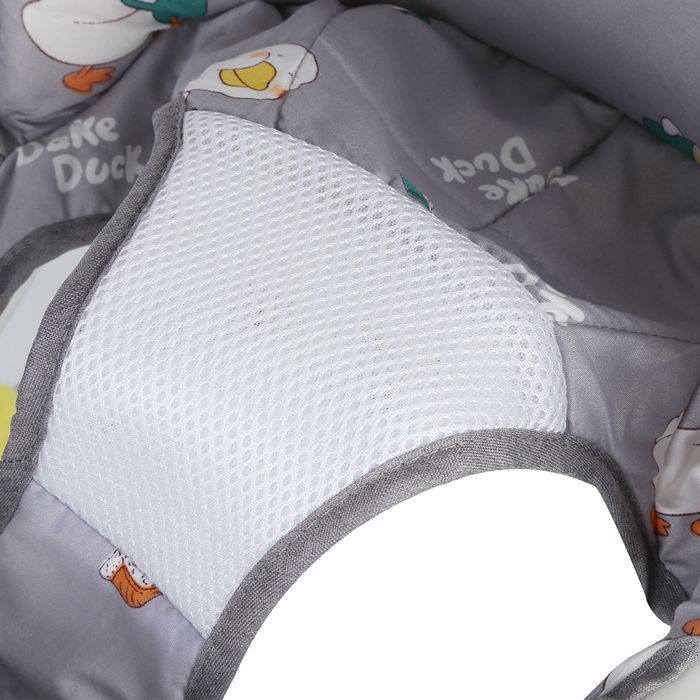 Andador plegable para bebés con ruedas universales y altura ajustable, altura ajustable, andador para bebés para niños y niñas, gris.