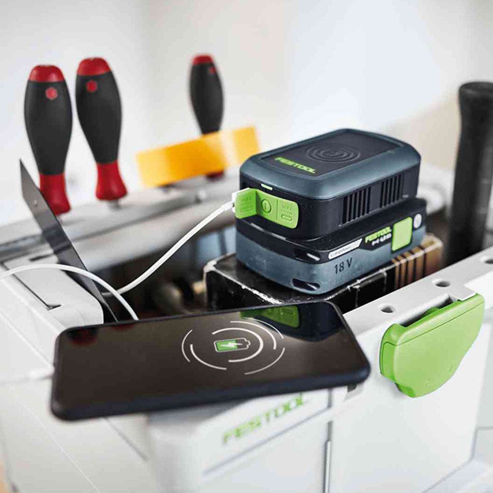 Adaptador de carregamento de celular FESTOOL 18V 577155