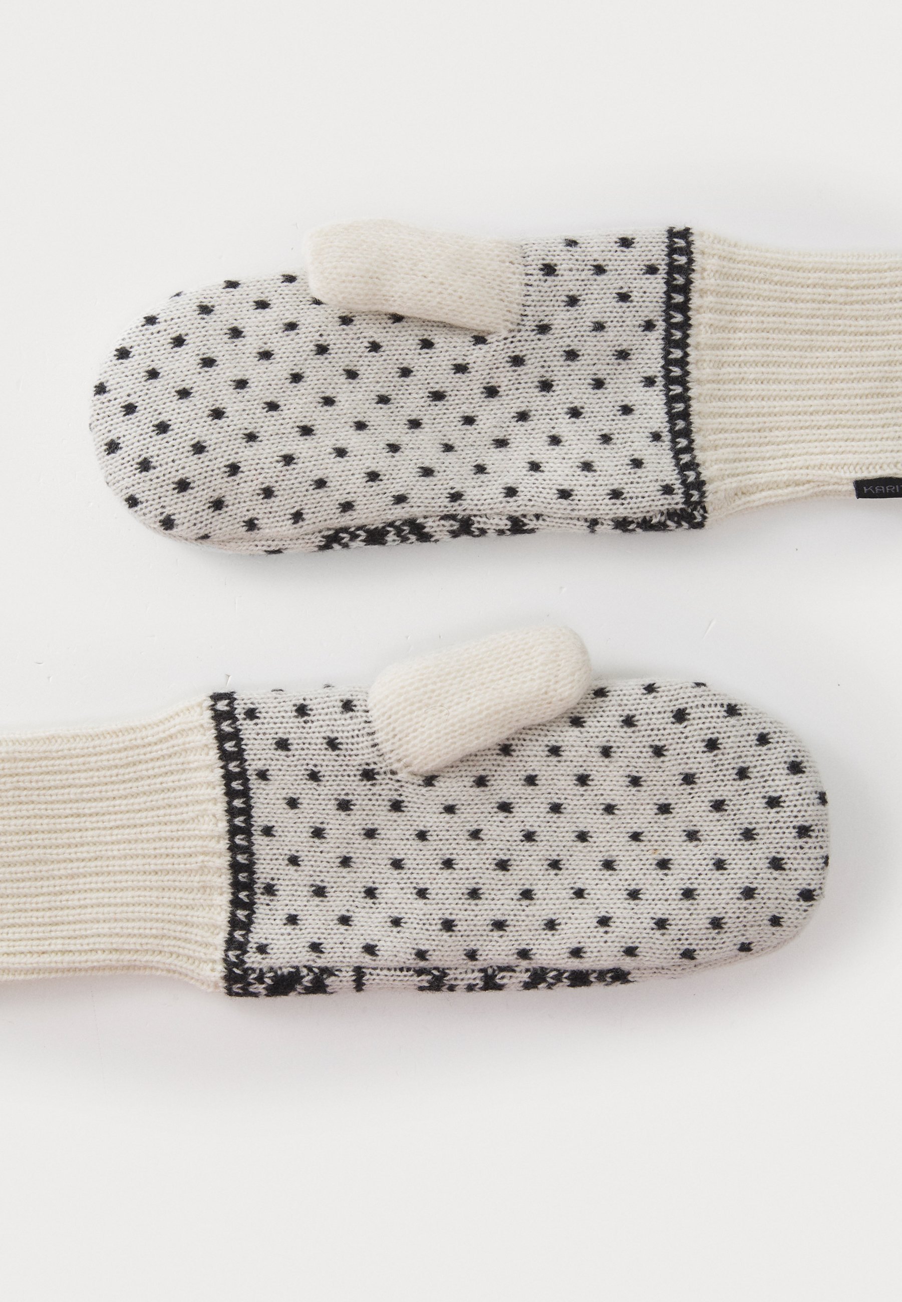 Kari Traa SAGA MITTENS - Luvas - off white