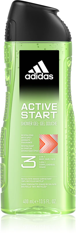 Gel de banho Adidas 3 Active Start