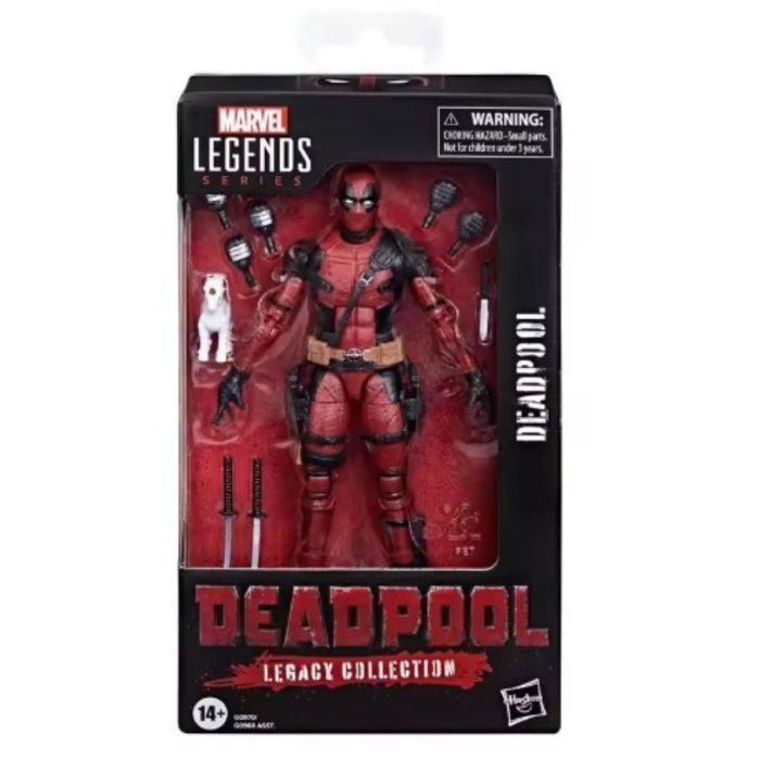 Figurine articulée Deadpool Legends Legacy Collection 15 cm avec accessoires et licorne –