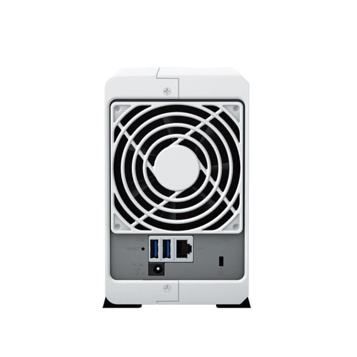 Server NAS Synology DS223J - 2 dischi rigidi Synology HAT PLUS da 4 TB - Archiviazione e condivisione dati